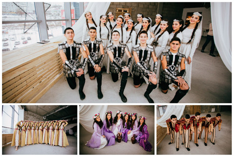 Народный хореографический ансамбль «Армения» принял участие в профессиональной фотосессии